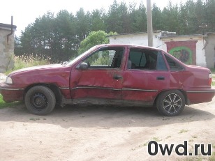 Битый автомобиль Daewoo Nexia